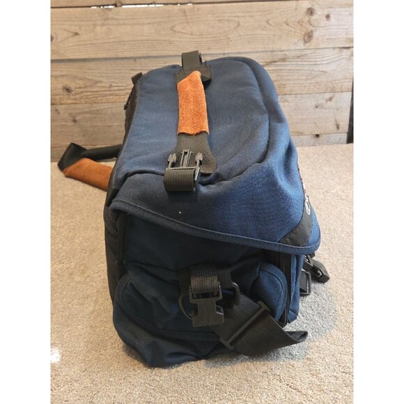 VNTG 1987 Tamrac USED  606 Lens Bridge System Blue Shoulder Camera Bag SEE  DESC - Picture 4 of 10